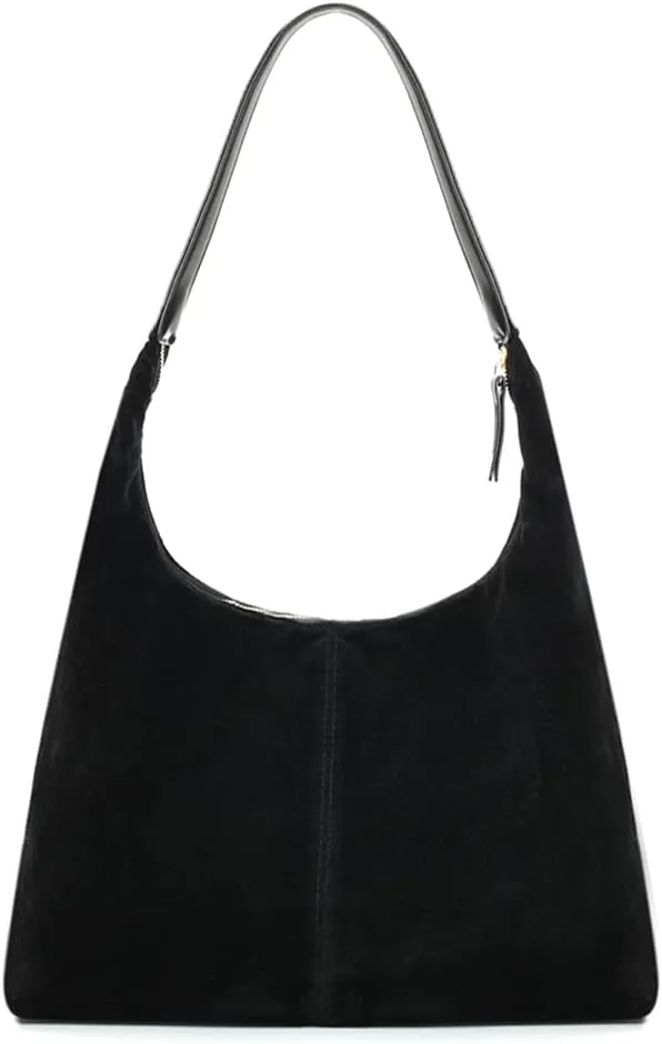 YDSIII Synthetic Suede Bag For Women,Tote Bag For women, Suede Tote Bag With Leather Shoulder Strap